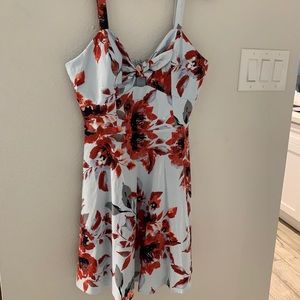 Floral mini dress